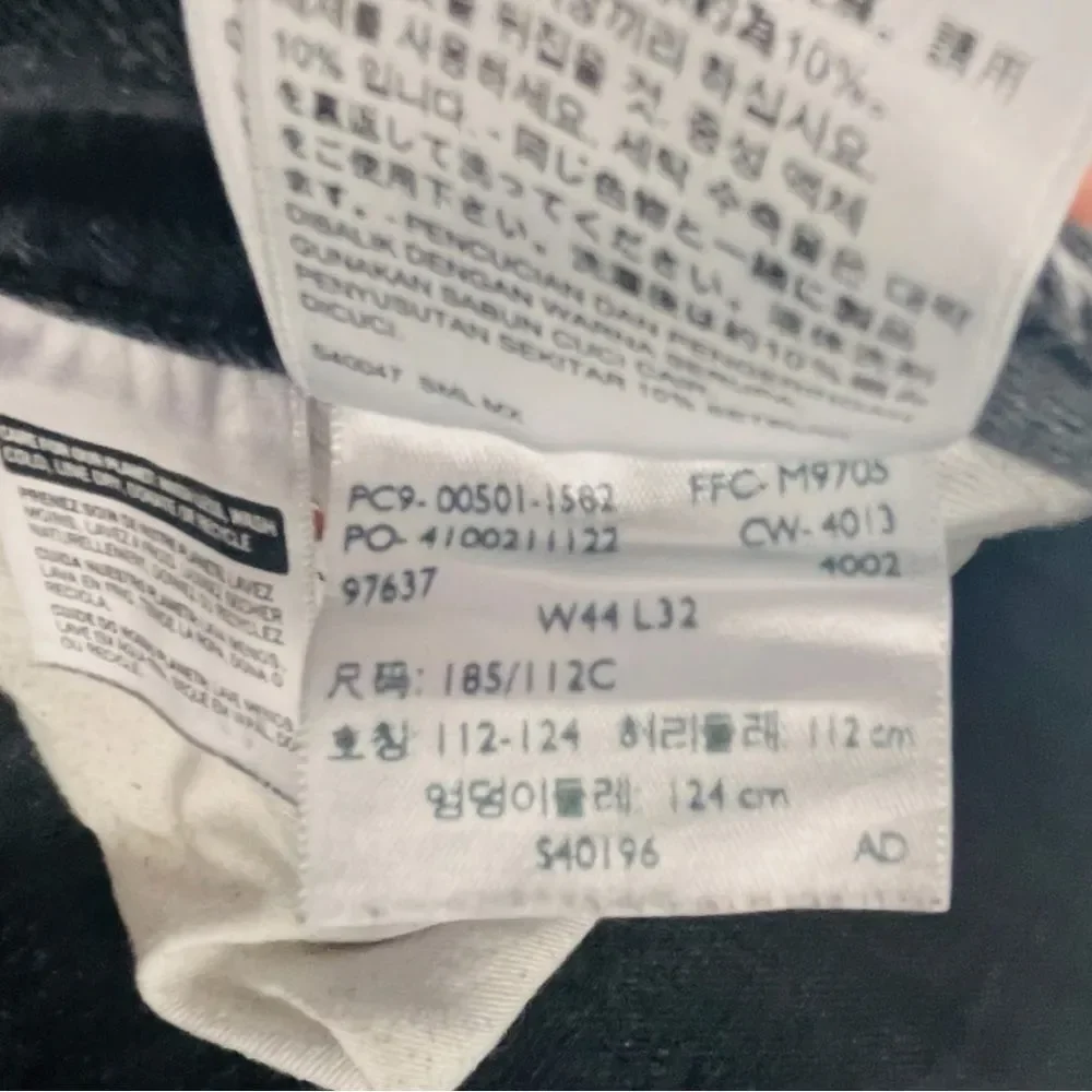 Levi’s 501XX Mens Jeans Black Button Fly 44 (10297)